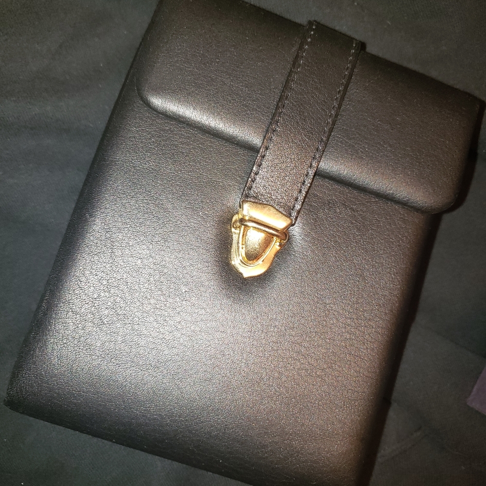Leather Travel Jewelry Box